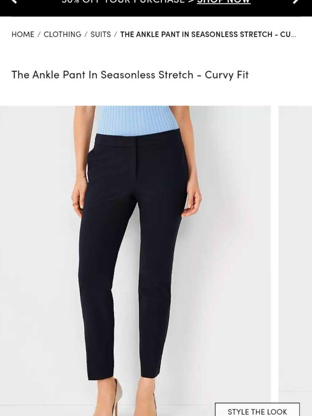 Ann Taylor Suit Pants